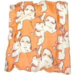 CHANEL Gabrielle CC Logo Silk Scarf |33” x33”|